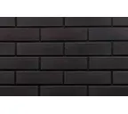Клинкерная облицовочная плитка King Klinker Dream House для НФС, 18 Volcanic black, 240*71*17 мм
