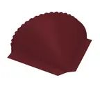 Заглушка малая конусная Velur RAL 3005 красное вино