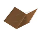 Планка ендовы нижняя 298х298х2000 (PURMAN-20-Argillite-0.5)