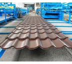 Металлочерепица Металл-Профиль Супермонтеррей 0,5 VikingMP® E RAL 8017 Коричневый шоколад