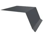 Планка капельник 100х55 0,45 Drap ST RAL 7016 антрацитово-серый