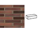 Кирпич клинкерный Muhr 04EG Rotbraun-bunt Edelglanz рустик, 240х90х40 мм