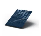 Металлочерепица Металл-Профиль Монтеррей 0,5 PURETAN® RR 35 Синий
