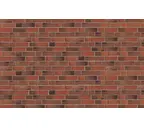 Кирпич клинкерный пустотелый ABC 0854 Flensburg rot-Kohlebrand гладкий, 240х115х71 мм