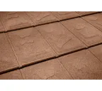 Композитная черепица Метротайл (Metrotile) серия I-Slate, цвет терракот, 1340х430 мм