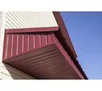 Софит металлический без перфорации 0,45 Drap с пленкой RAL 3005 красное вино