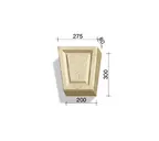 Замковый камень White Hills Тиволи 730-04, 300*275/200*80 мм