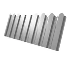 Профнастил фигурный Профлист-Металл C8 0.45 Print Premium RAL 7004 Silver wood