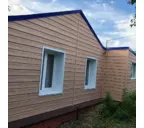 Виниловый сайдинг Docke Брус D6S LUX под дерево Зрелый Каштан 3600×300