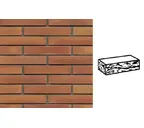 Кирпич клинкерный Muhr 08 Lachsrot готик, 240х90х40 мм