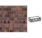 Кирпич клинкерный Muhr 04 S Rotbraun-bunt Spezial готик, 240х55х71 мм