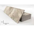 Керамогранитная плита FAVEKER GA16 для НФС, Rocks Gris, 800*355*18 мм
