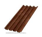 Профлист Металл Профиль Н60 0.5 ECOSTEEL® Мореный дуб A
