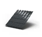 Металлочерепица Металл-Профиль Монтеррей 0,5 PURMAN® RAL 7024 Серый графит