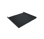 Фальцевая кровля Фальц двойной стоячий Grand Line 0,5 GreenCoat Pural BT, matt RR 23 Темно-Серый