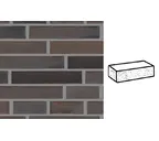 Кирпич клинкерный Muhr 33 A Schwarz-Braun рустик, 290х90х52 мм