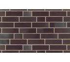 Клинкерная плитка ABC Ziegelriemchen Winterhude schwarz blau-bunt гладкая NF10, 240х71х10 мм
