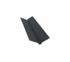 Планка ендовы верхней 115х30х115 0,45 Drap RAL 7016 антрацитово-серый