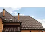 Металлочерепица Металл-Профиль Супермонтеррей 0,5 VikingMP® E RAL 8017 Коричневый шоколад