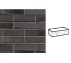 Кирпич клинкерный Muhr 15 Schwarz-bunt Edelglanz рустик, 240х115х71 мм