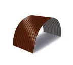 Профнастил Профлист-Металл C10ПГ 0.5 Norman RAL 3011