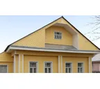 Виниловый сайдинг двухслойный Grand Line Корабельная доска Слим Золотой песок 3.00
