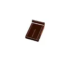 Клинкерный завершающий водоотлив Terca Dark brown shine, 160*105*30 мм