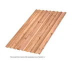 Профлист Металл Профиль МП20 0.5 ECOSTEEL® текстурированный Кедр A