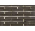Кирпич клинкерный Muhr 05 F Eisenschmelz Schwarzbraun Fuss., 290х90х52 мм