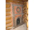 Печной кирпич радиусный полнотелый Lode Brunis F15 (R60) гладкий, 250х120х65 мм