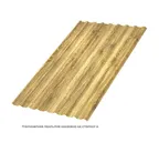 Профлист Металл Профиль МП20 0.5 ECOSTEEL® текстурированный Золотой дуб B