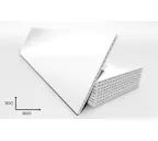 Керамогранитная плита FAVEKER GA20 для НФС, Blanco Brillo, 800*300*20 мм