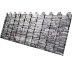 Профлист фигурный Grand Line C20A 0.45 Print Elite Fine stone