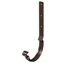 Карнизный крюк длинный STAL PREMIUM, шоколад