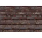 Кирпич клинкерный Muhr 10 S Violettblau geflammt Spezial гладкий, 240х55х71 мм