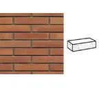 Кирпич клинкерный Muhr 08 Lachsrot рустик, 290х90х52 мм