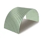 Профнастил Профлист-Металл C10ПГ 0.5 Norman RAL 6019
