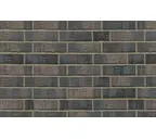 Кирпич клинкерный Muhr 15 F Schwarz-bunt Edelglanz bes. Fuss. фактурный, 240х55х71 мм