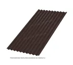 Профлист Металл Профиль C21 0.5 PURETAN® RR 32 Темно-коричневый B