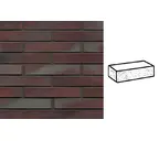 Кирпич клинкерный Muhr 10 Violettblau geflammt рустик, 290х90х52 мм