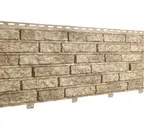 Фасадная панель c двойным замком Stone-House кварцит темно-бежевый NEW