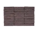 Кирпич облицовочный ENGELS Aubergine, 215х45-50х65 мм