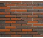 Термопанель рядовая с плиткой ABC-Klinkergruppe Naturbrand Schieferstruktur 496х1000