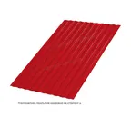 Профлист Металл Профиль C8 0.7 Полиэстер RAL 3020 Красный насыщенный B
