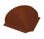 Заглушка малая конусная Satin RAL 3009 оксидно-красный
