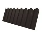 Профлист фигурный Grand Line C20В 0.45 Drap RR 32 Темно-коричневый