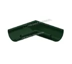 Угол желоба внутренний МЕТАЛЛ ПРОФИЛЬ Foramina PUR D150 Ral 6005
