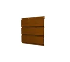 Софит металлический без перфорации 0,45 Print Elite с пленкой Golden Wood