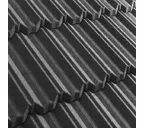 Композитная черепица Метротайл (Metrotile) серия MetroClassic, цвет серый, 1330х410 мм