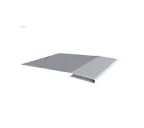 Планка стартовая БХ new 0,5 Satin с пленкой RAL 7004 сигнальный серый (2,5м)